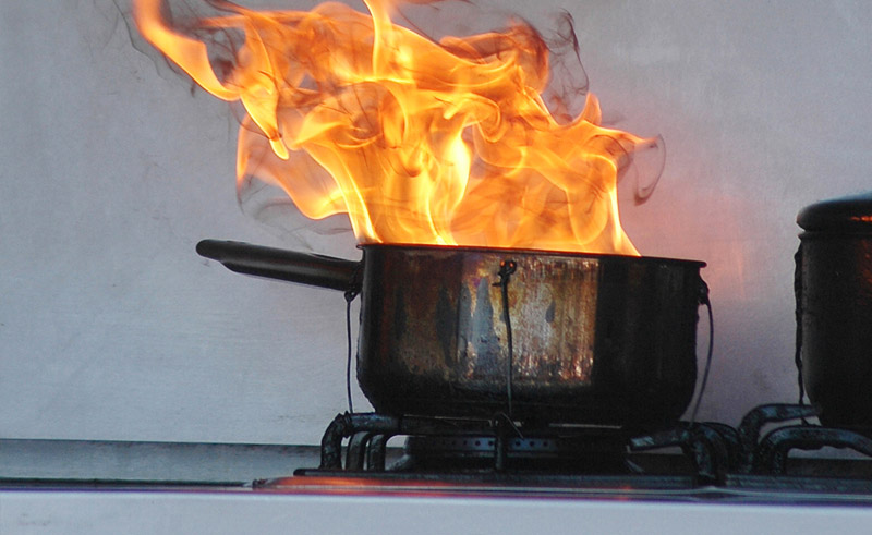 Fire damage restoration